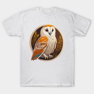 Barn Owl Portrait T-Shirt